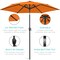 Best Choice Products 7.5ft Heavy-Duty Outdoor Market Patio Umbrella w/ Push Button Tilt, Easy Crank